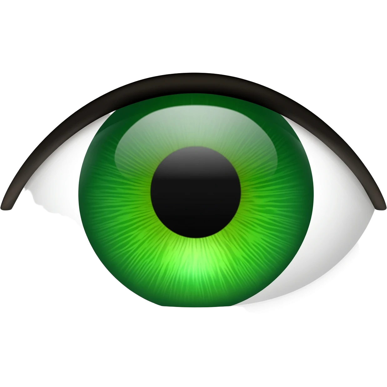 Emoji de ojo verde emoji