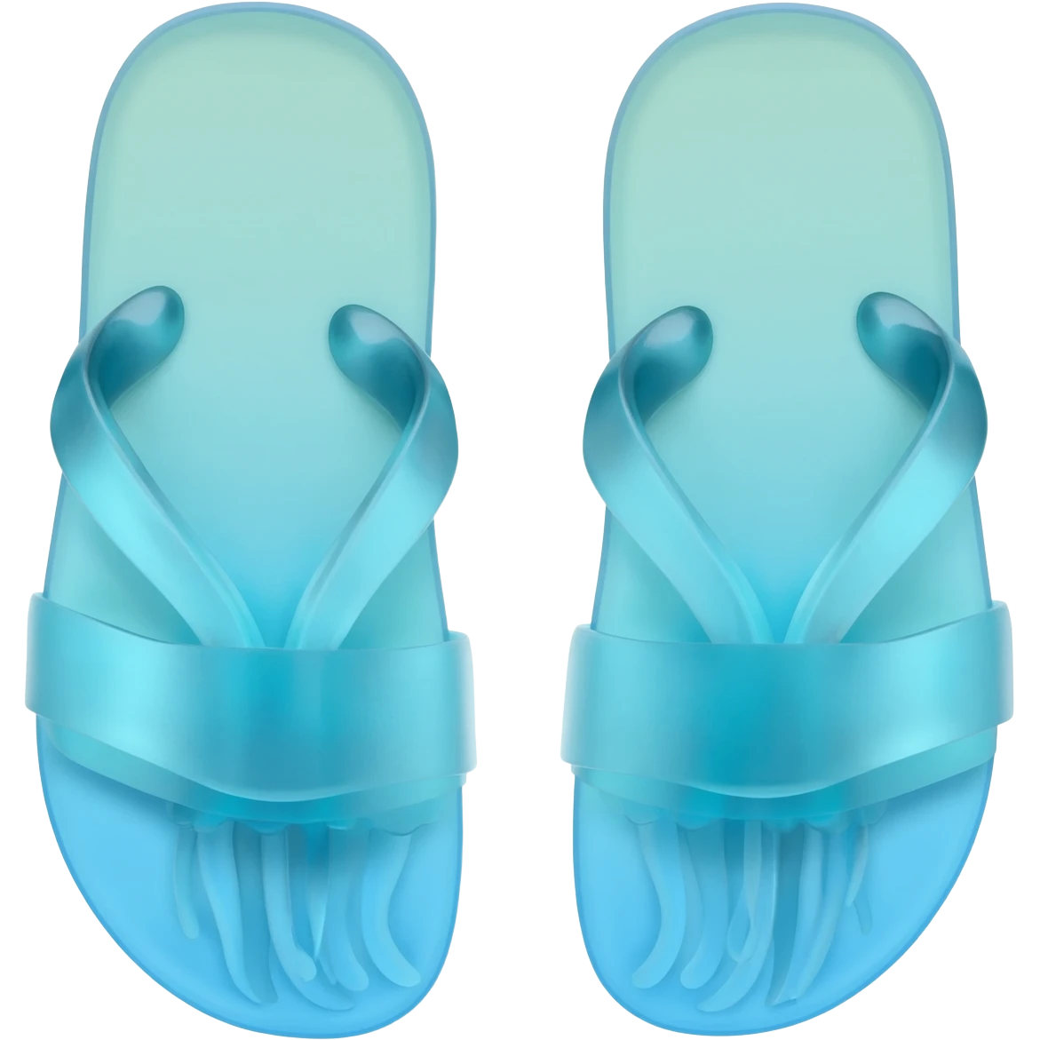 plastic jellyfish sandal emoji