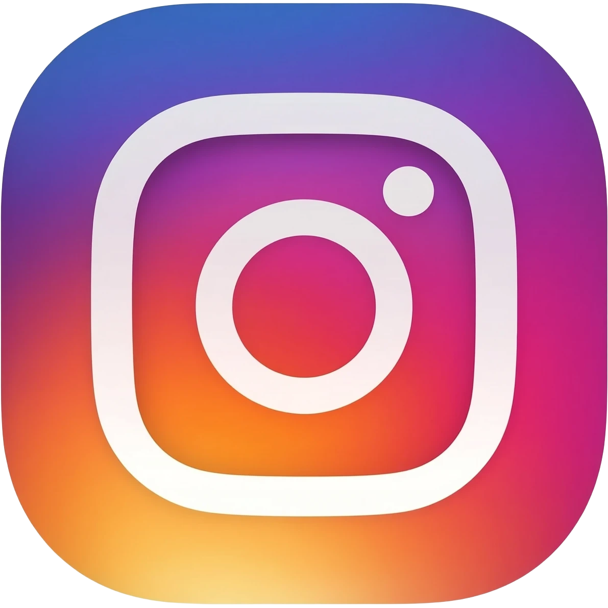 Instagram logo emoji