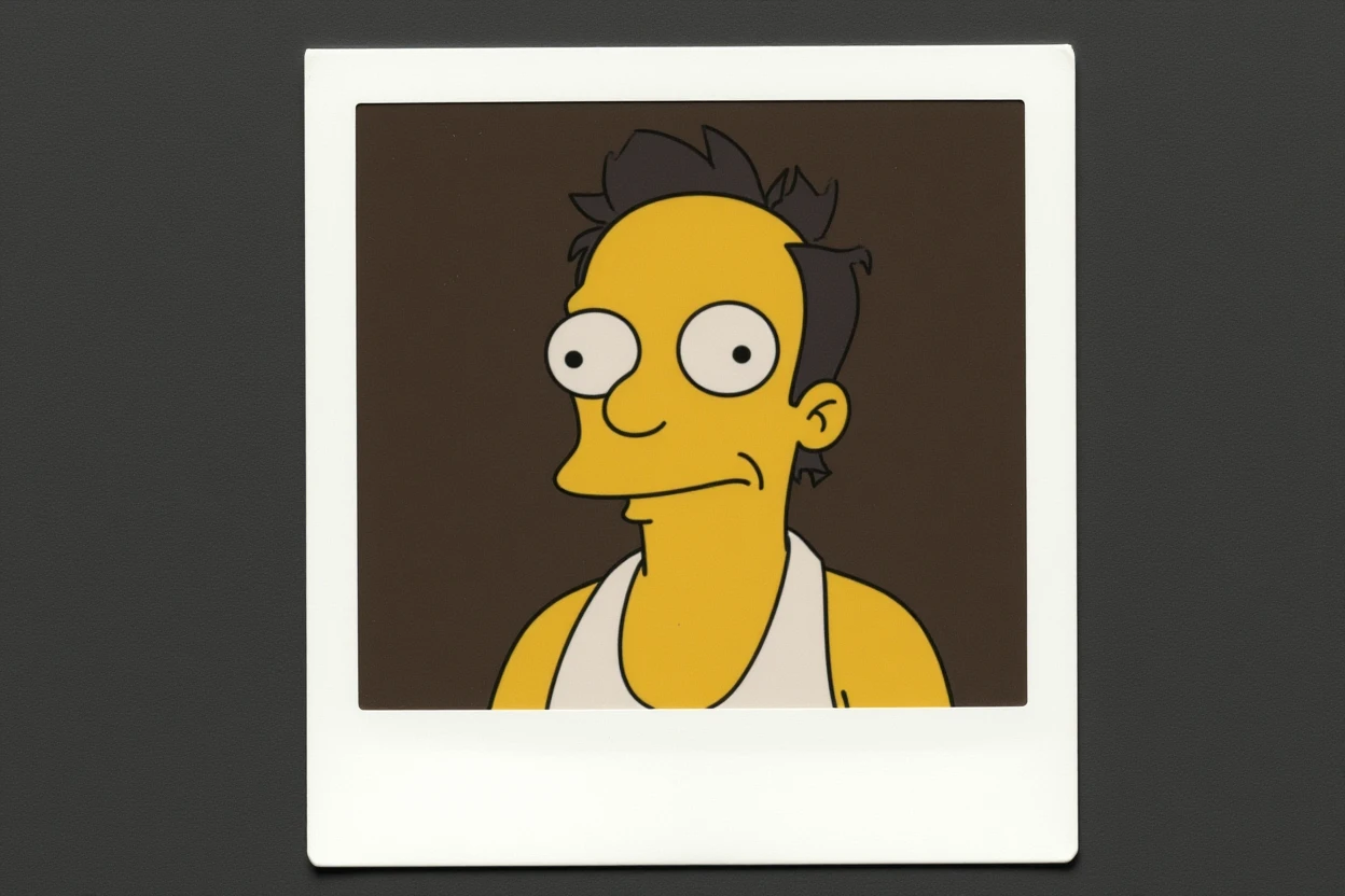  Polaroïd des Simpson  emoji