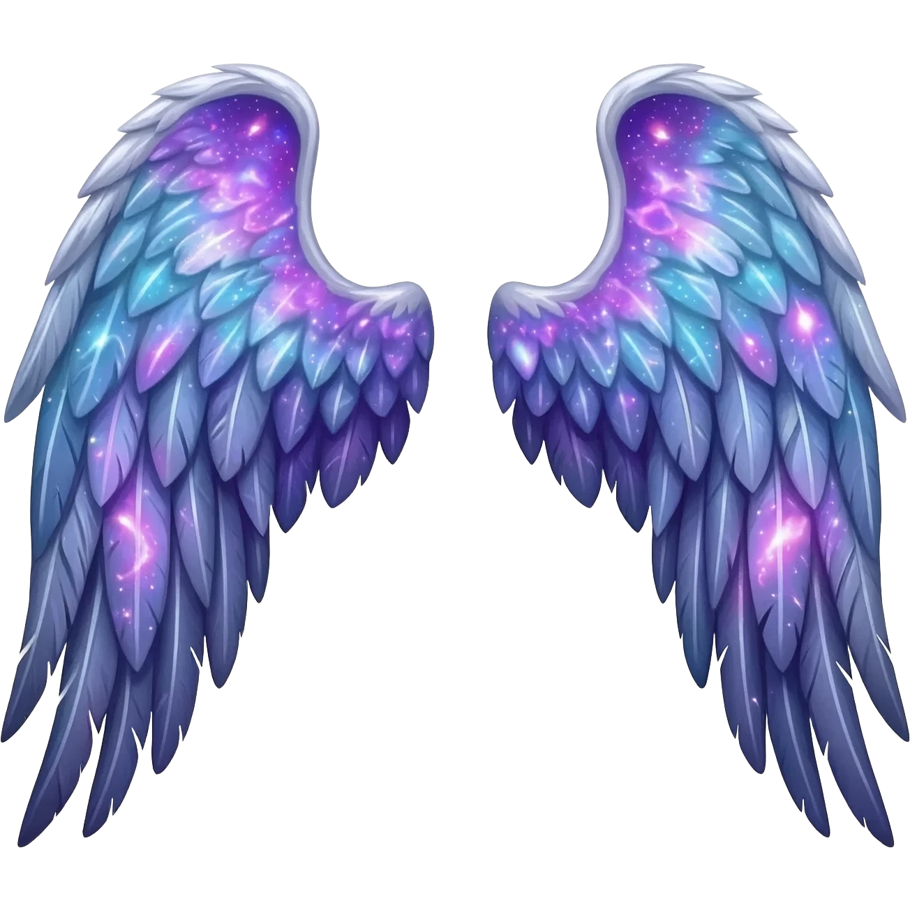 19. cosmic angel wings spread emoji