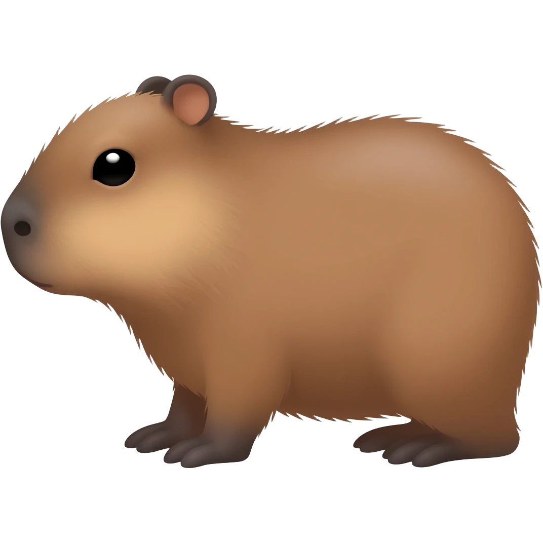 Small capybara emoji