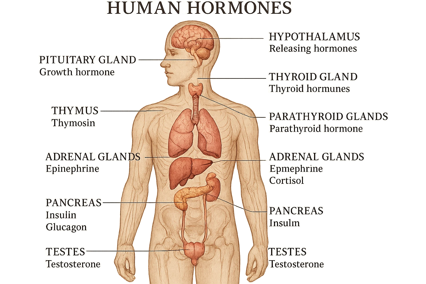ORMONI ANATOMICI UMANI emoji