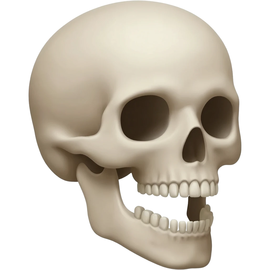Skeleton head emoji
