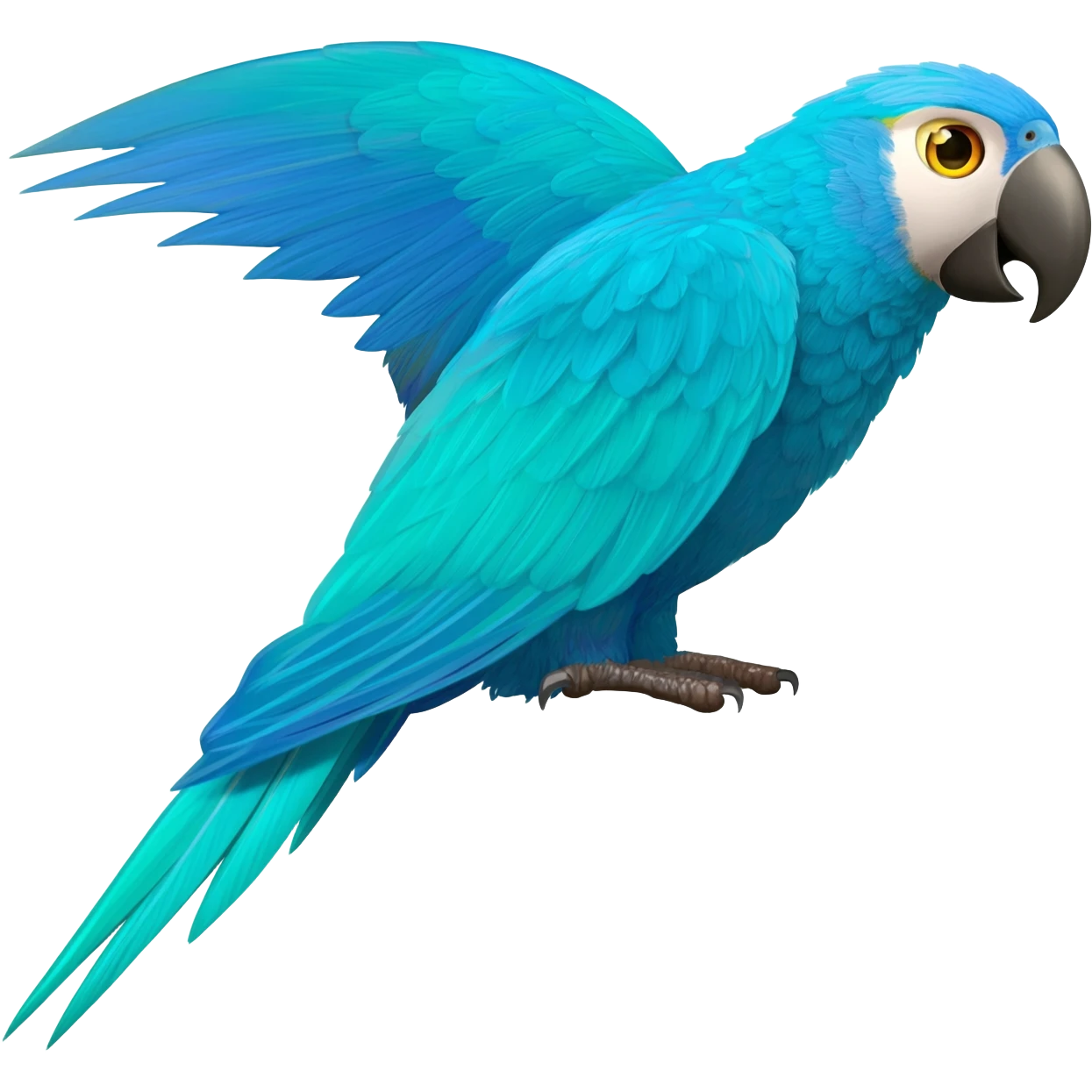 um emoji de arara azul bem bonito emoji
