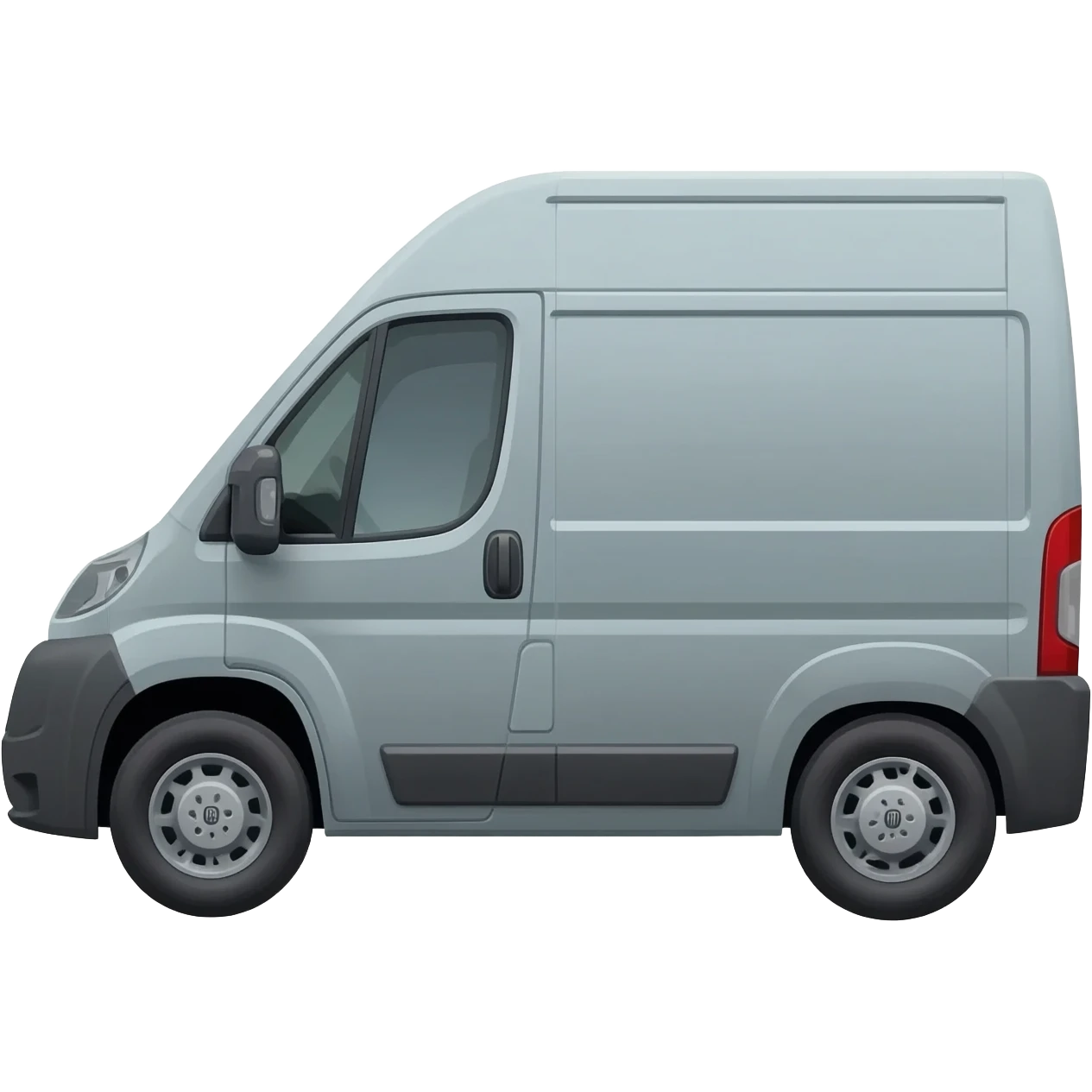 light grey Fiat Ducato camper van emoji