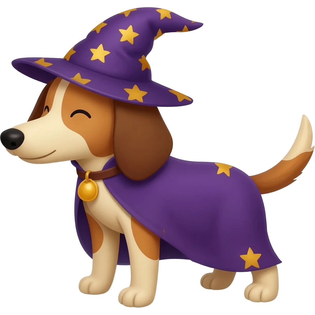 Dog wizard emoji
