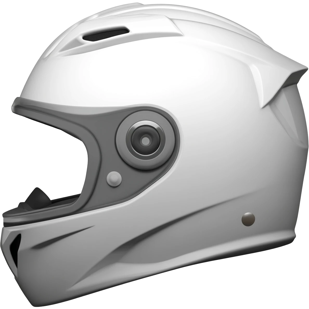 emojin de un casco blanco emoji