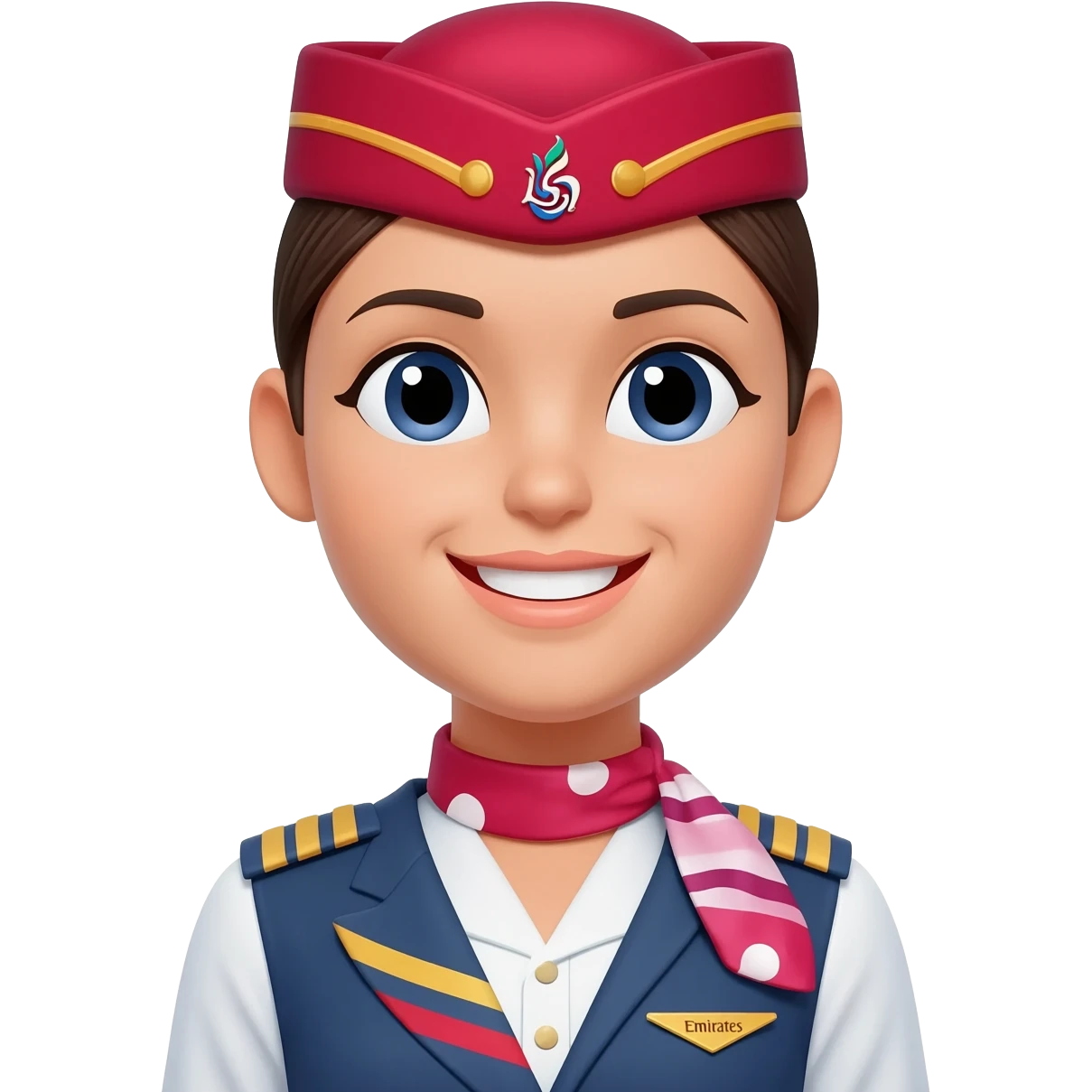 Cabin crew emirates emoji