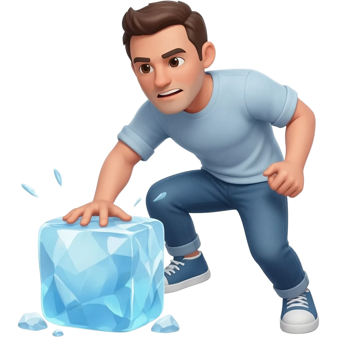 make me just crushing ice emoji
