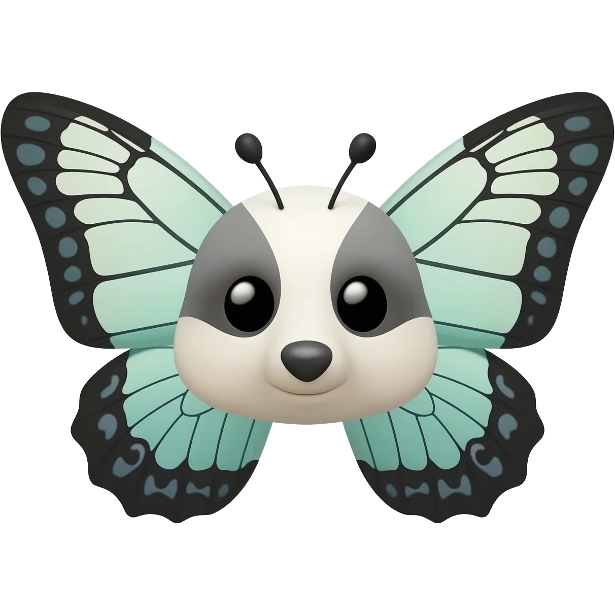 Butterfly face emoji