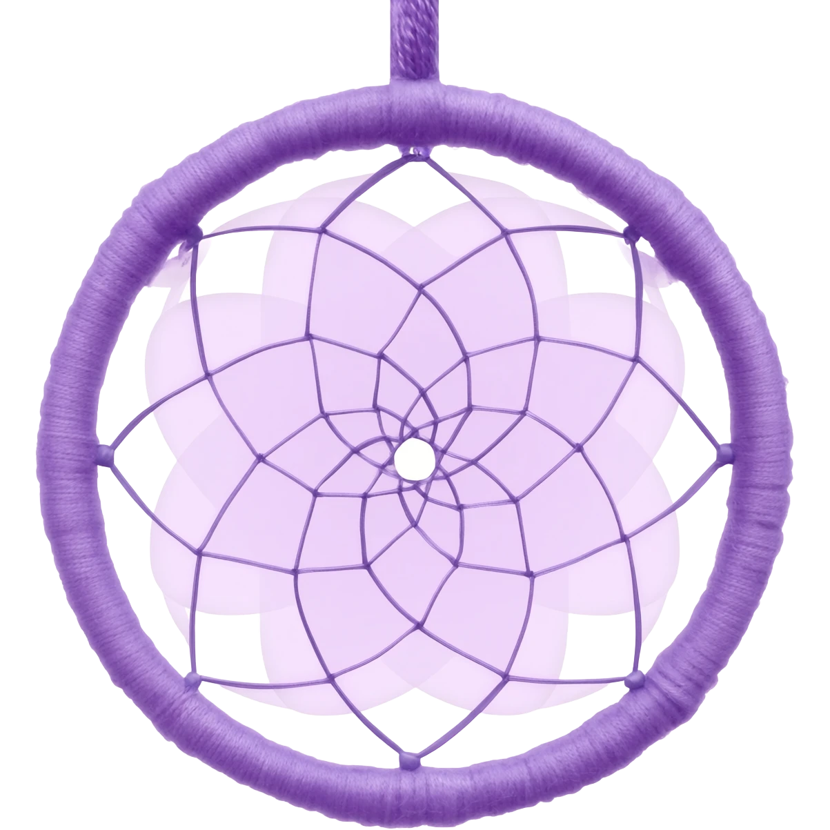 Lavender lilac pastel purple dreamcatcher-suncatcher emoji