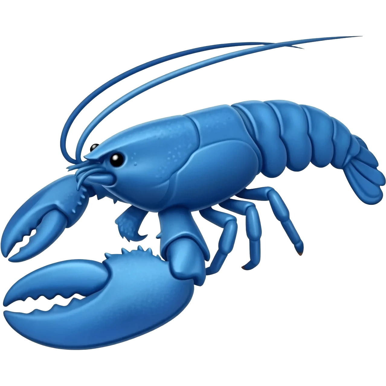 show me a blue lobster as an emoji show it in text emoji