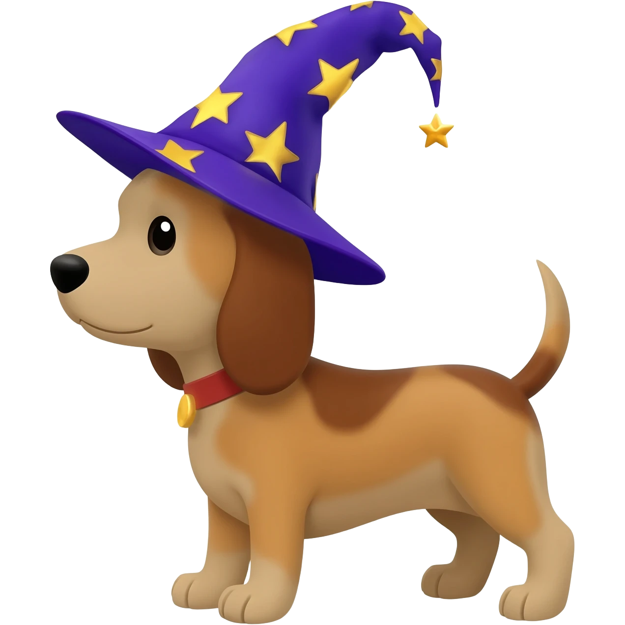 Dog wizard emoji