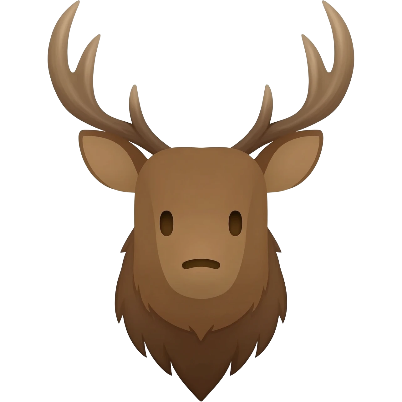 elchkopf diagonal traurig emoji