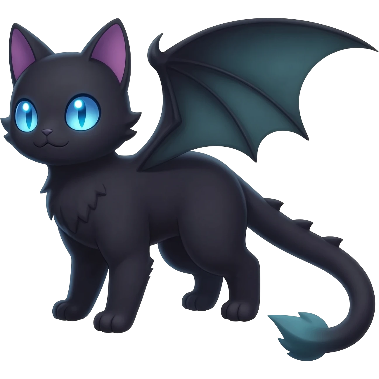 Noivern-Noibat-Torracat-fusion emoji