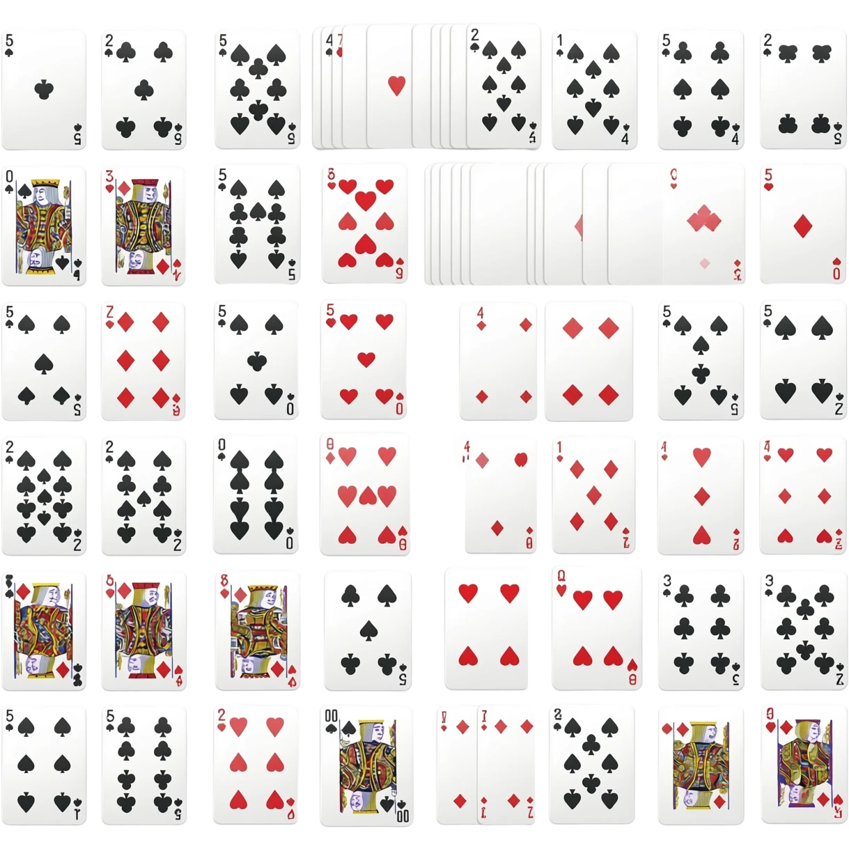 Playing Cards set emoji