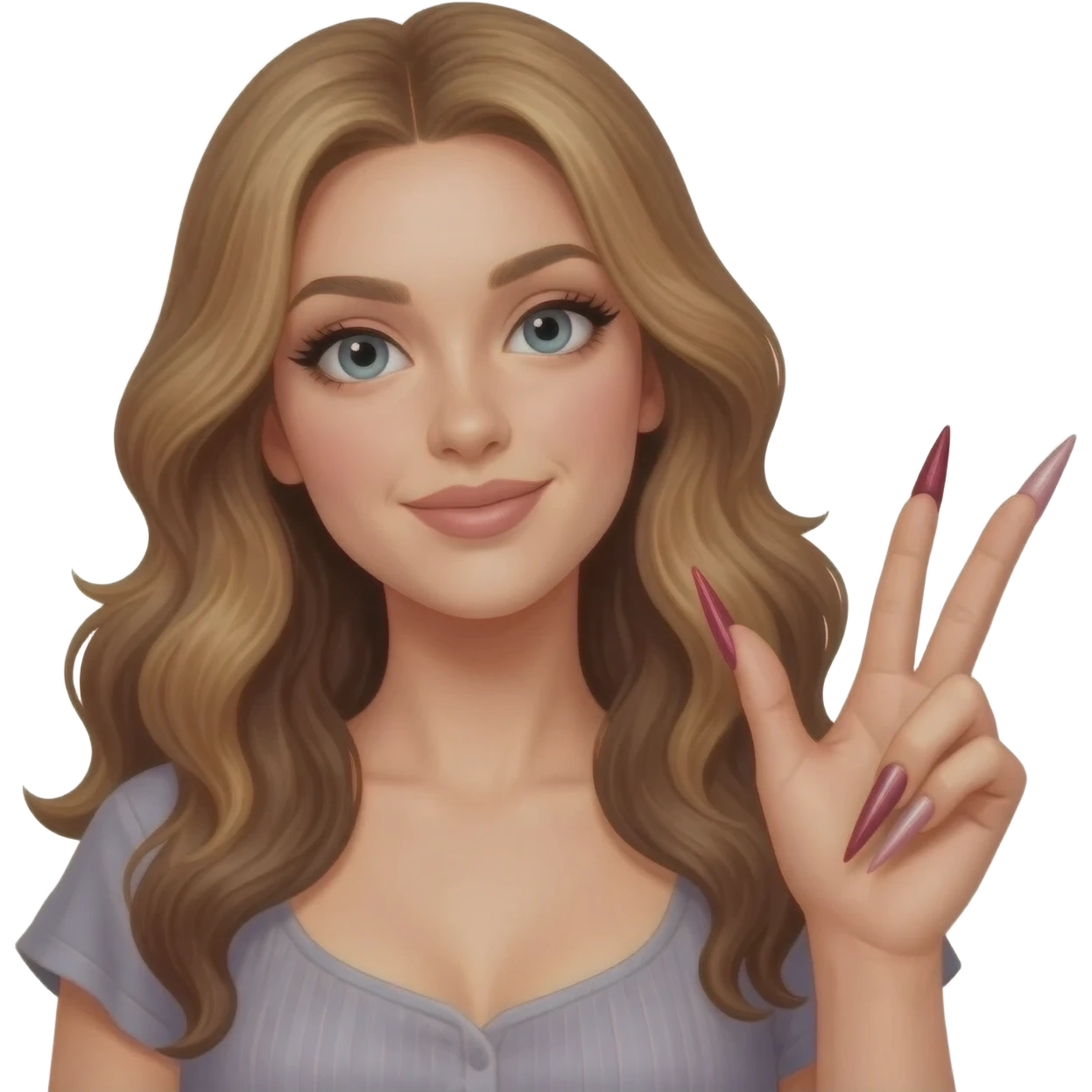 mean  girls whit nails emoji