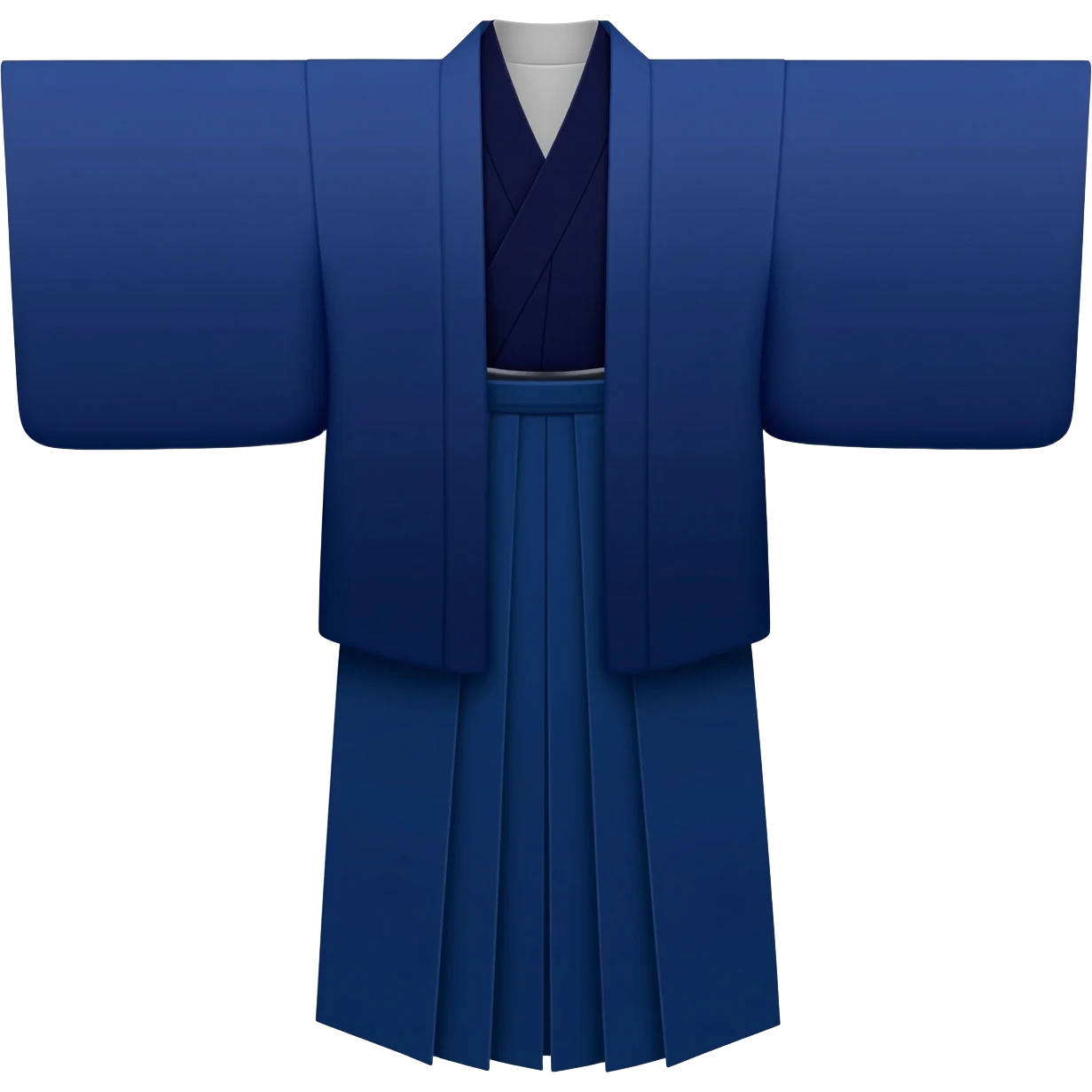 I said junihitoe in Navy rich royal blue shade & No other color added. But in emoji please! emoji