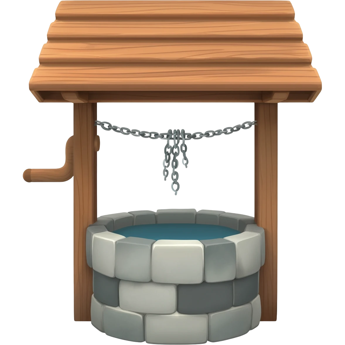 Wishing well emoji