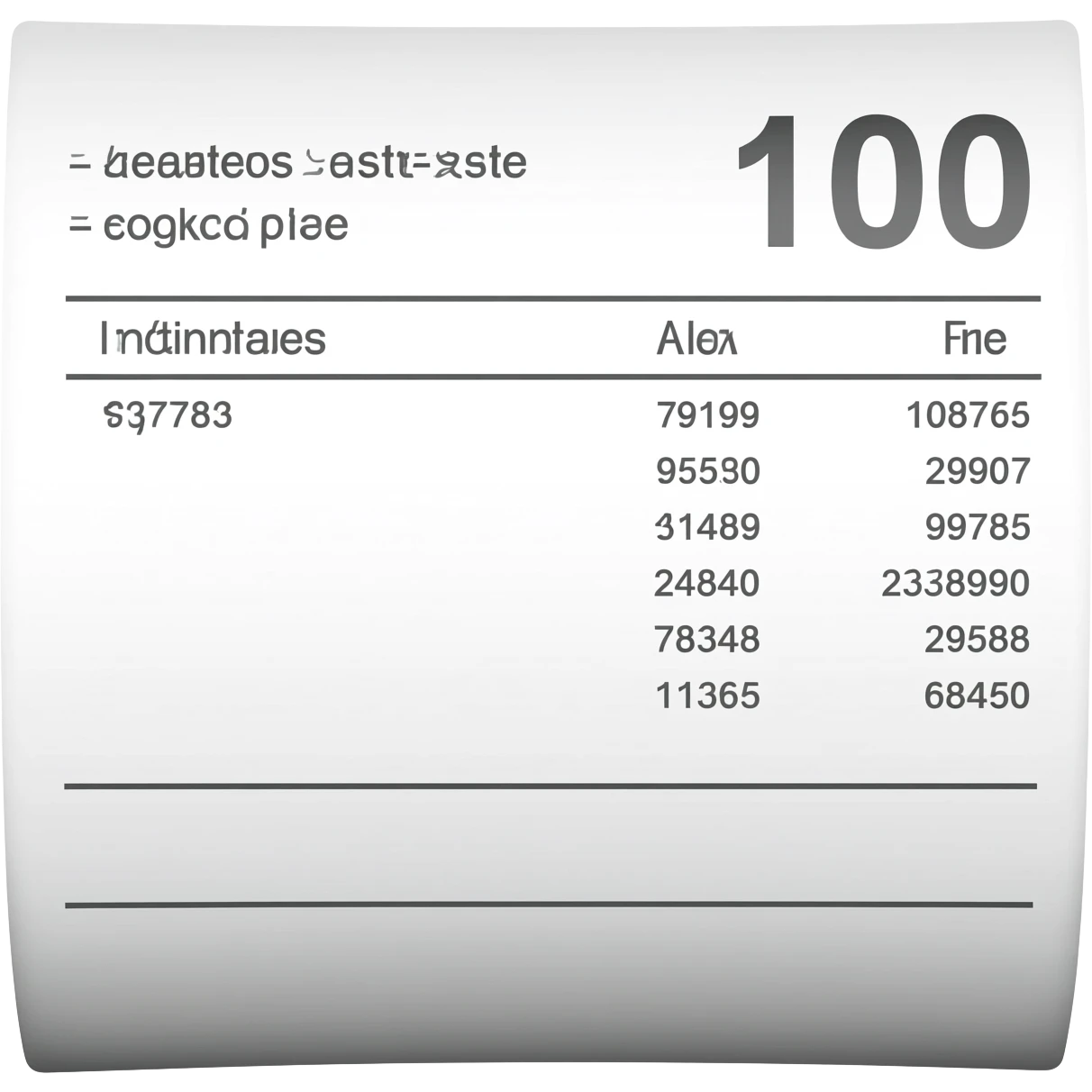 white phone bill emoji