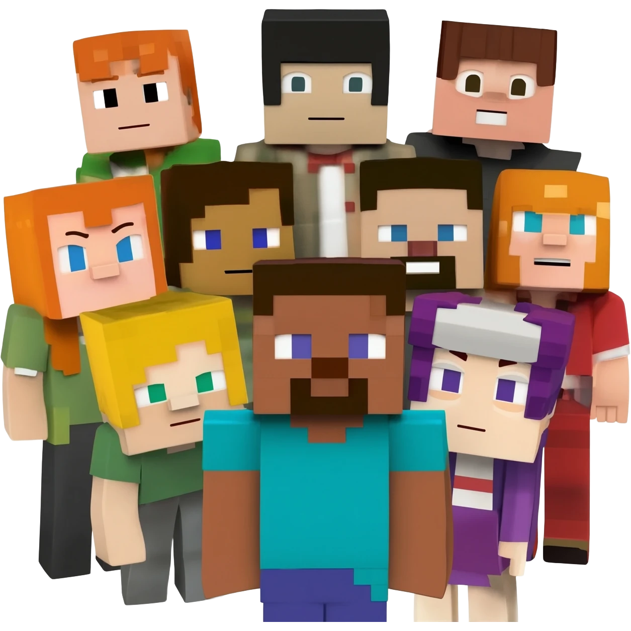 Minecraft characters emoji