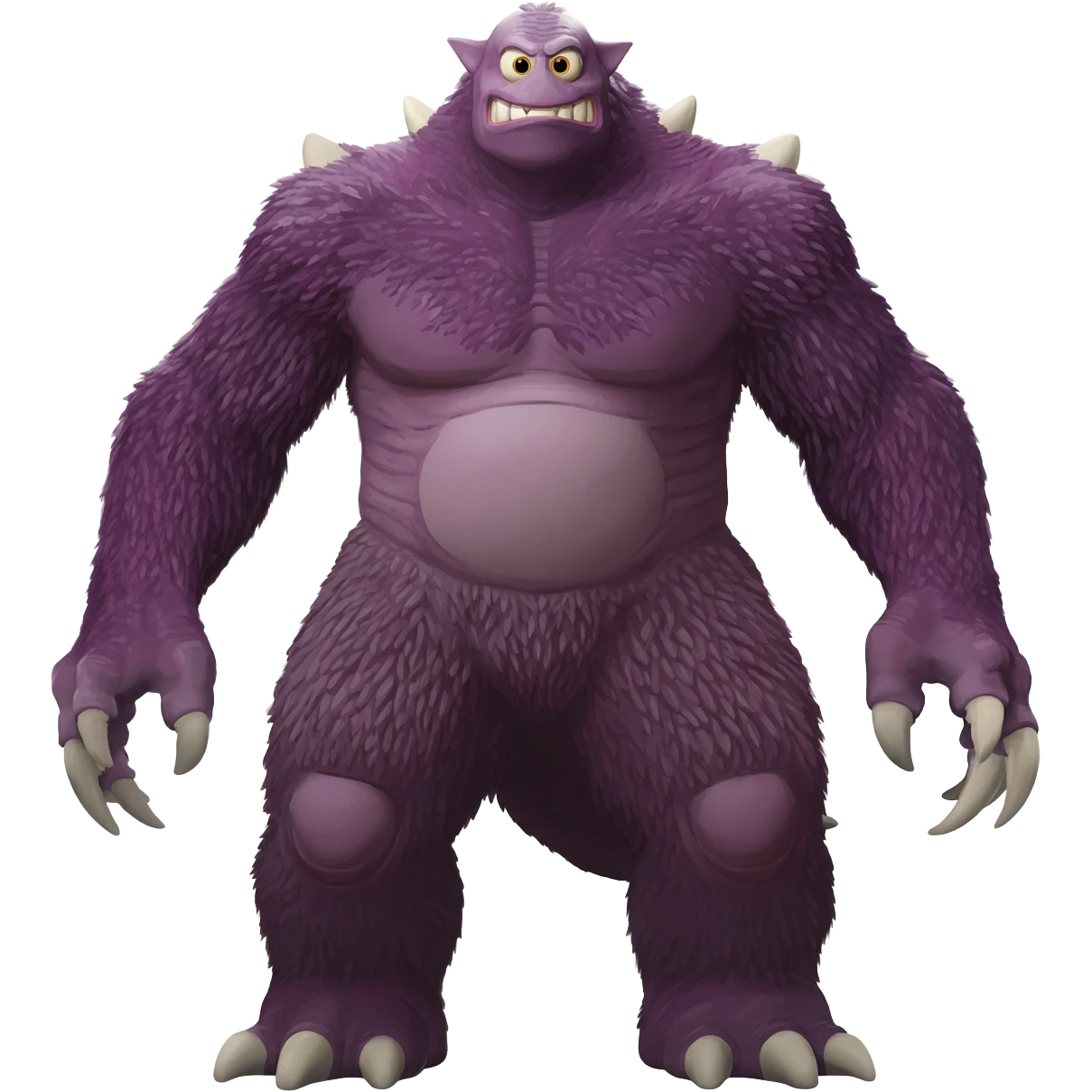 a full view of Giant monster emoji