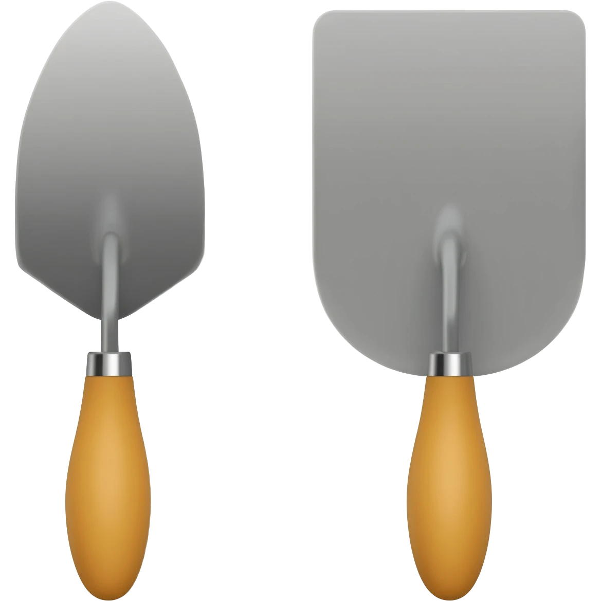 plastering trowel and hawk emoji