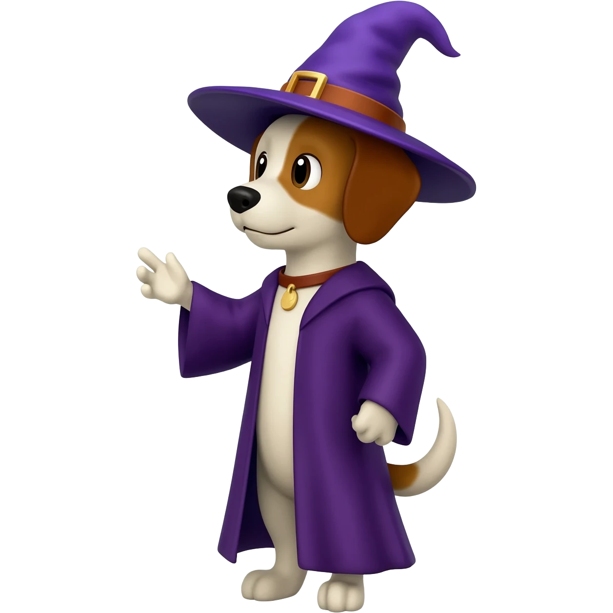 Dog wizard emoji