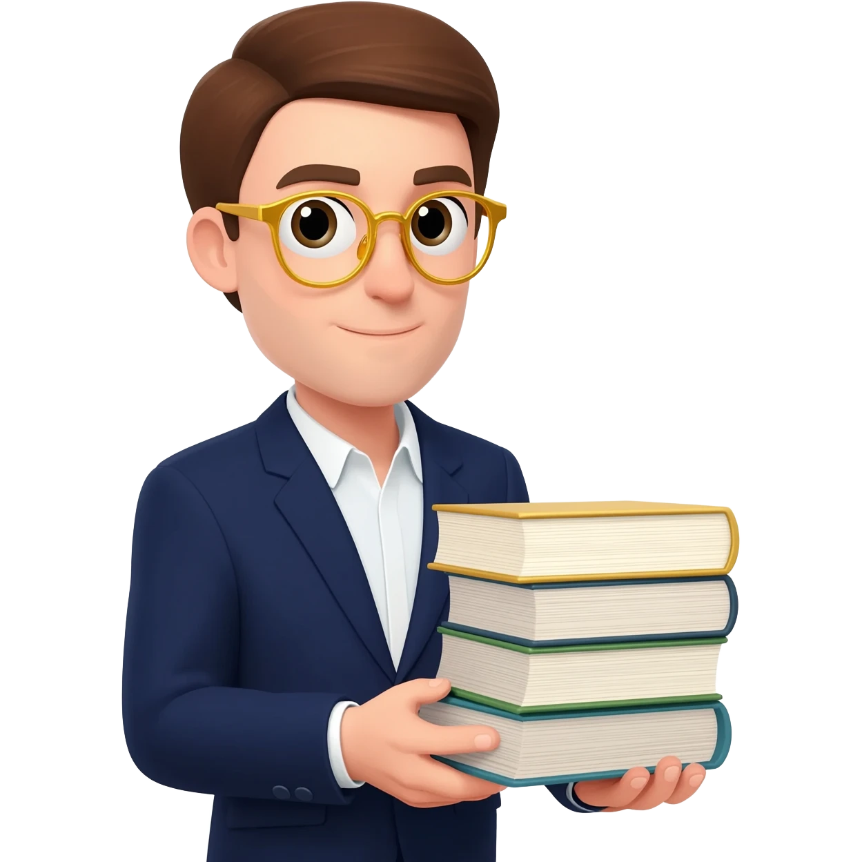 rich nerd with glasses emoji