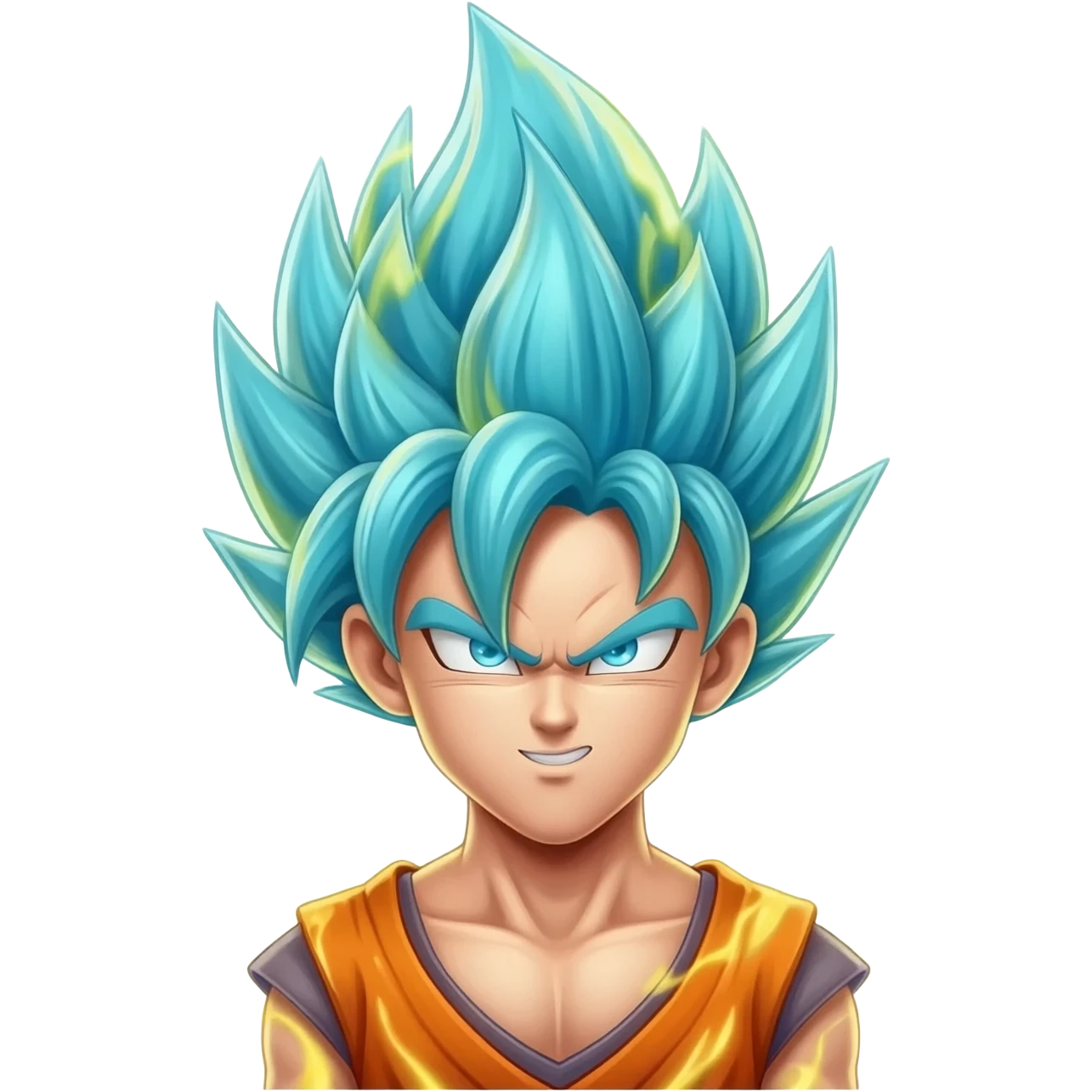 Goku ulta instinct emoji