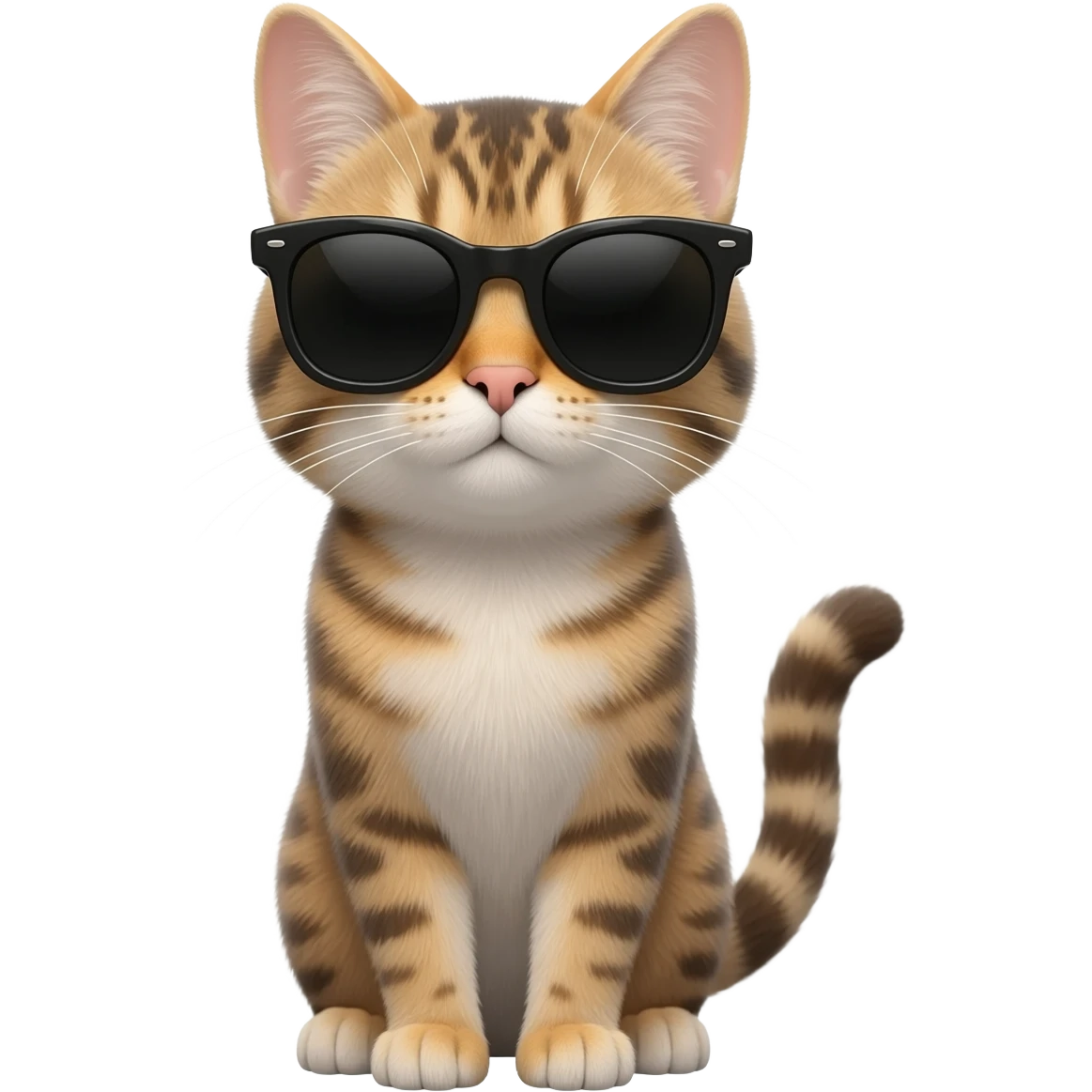 Cat wearing sunglasses emoji