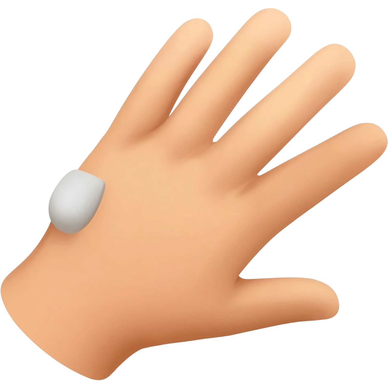 hand scratching hand emoji