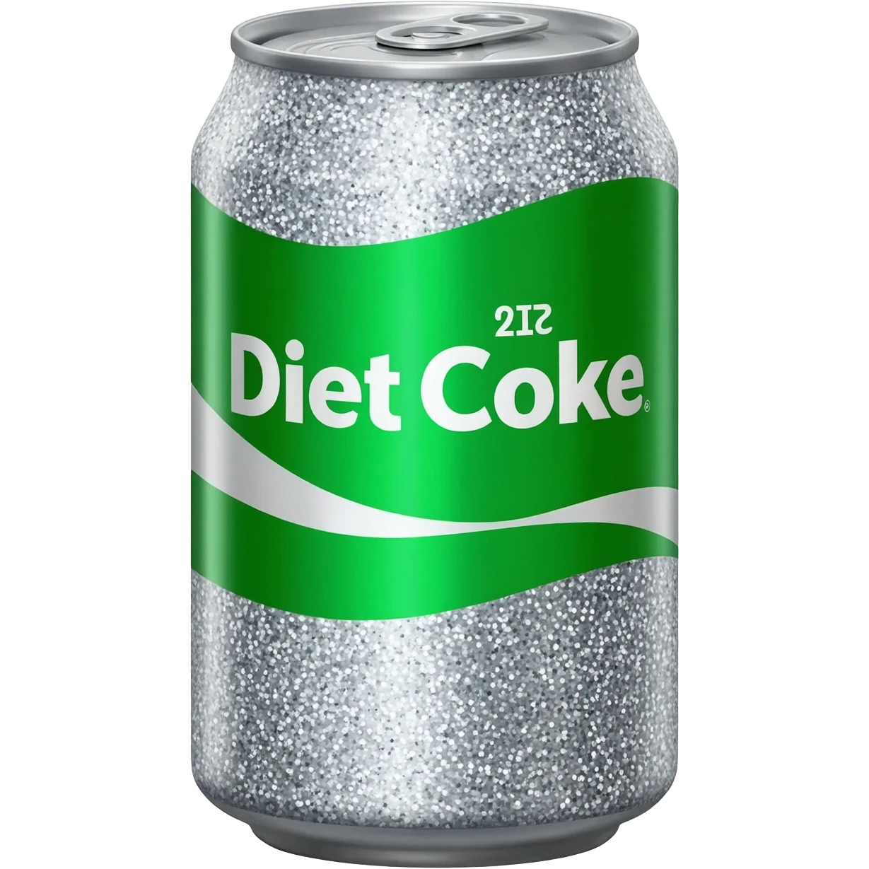 Glittery can of Diet Coke emoji