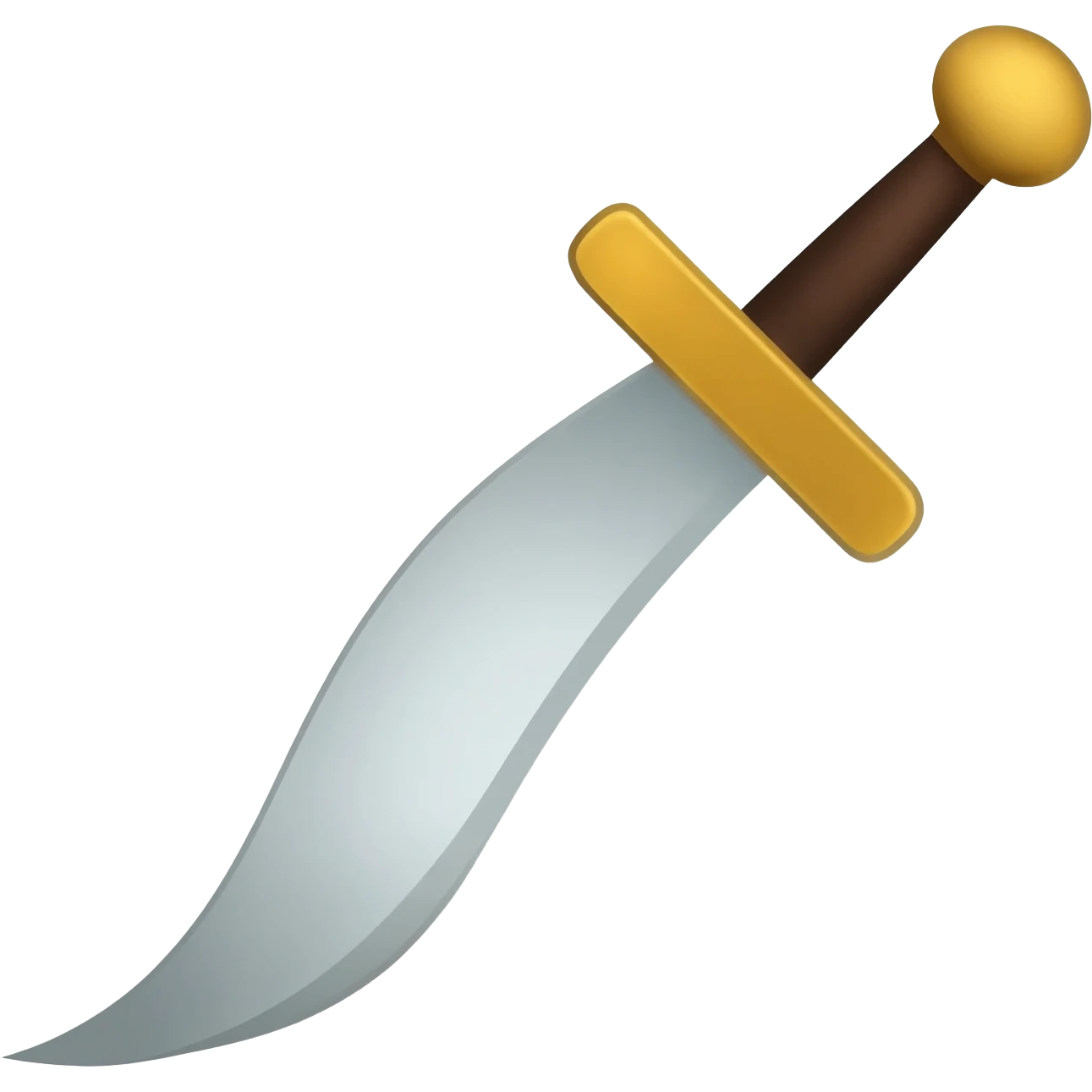 make me just a curved sword emoji