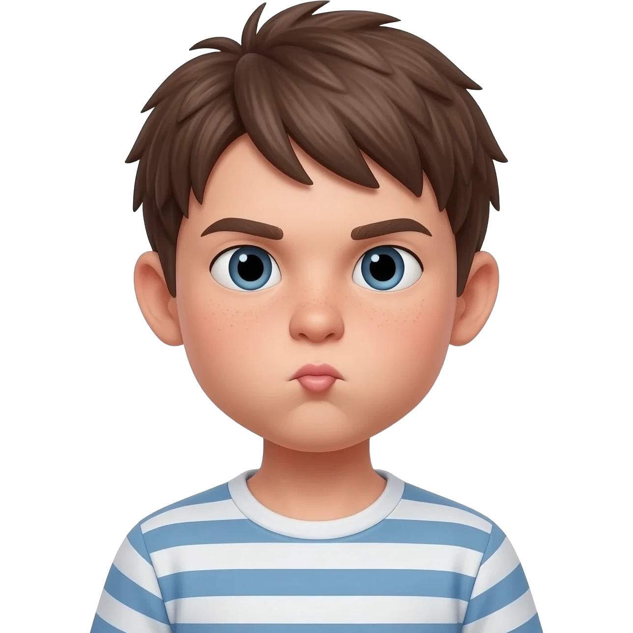 Short weird farting funny immature boy emoji