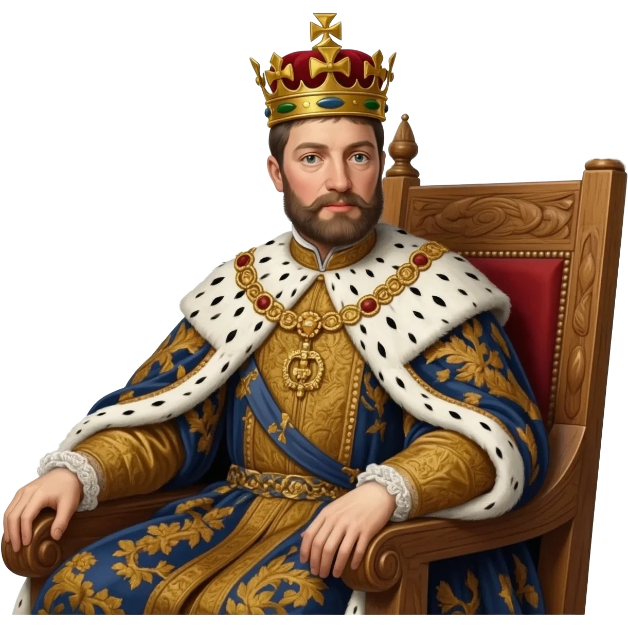 John Lewis king in 1754 emoji