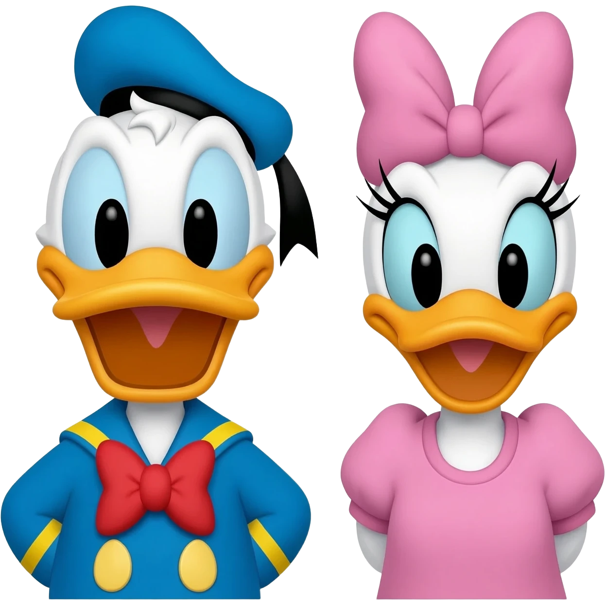 Donald Duck & Daisy Duck emoji