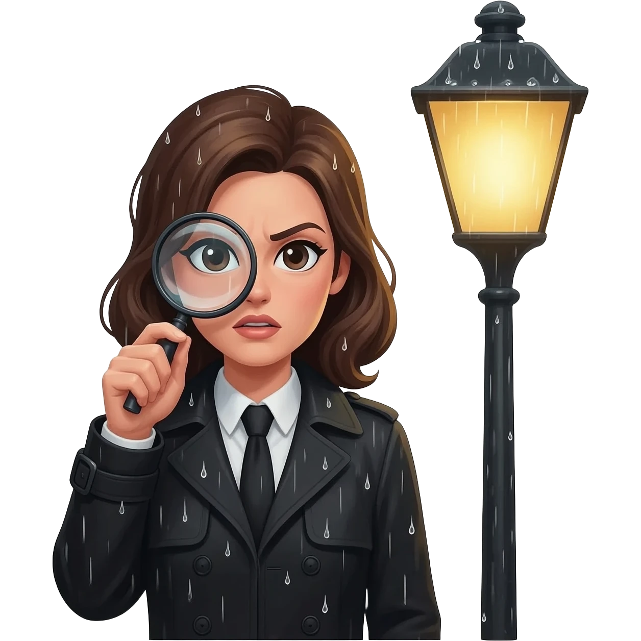 detectiv female emoji