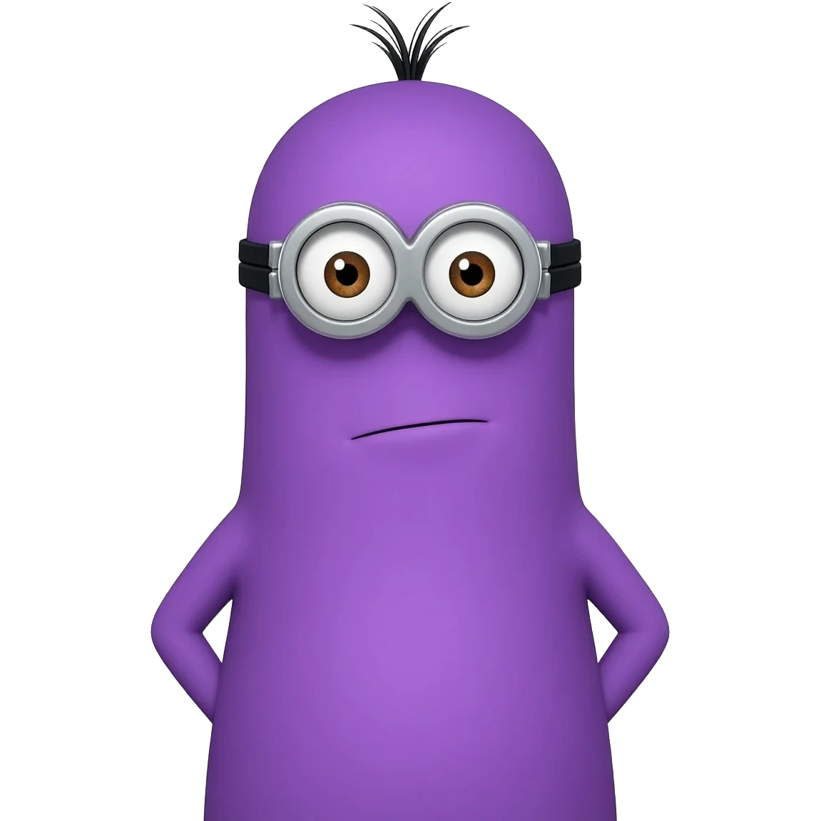 purple minion from despicable me emoji