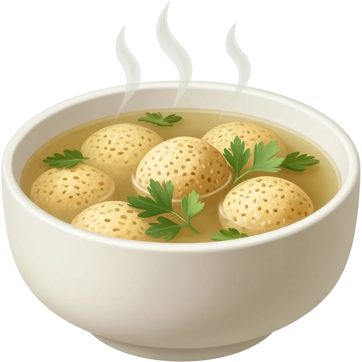 Matza ball soup emoji