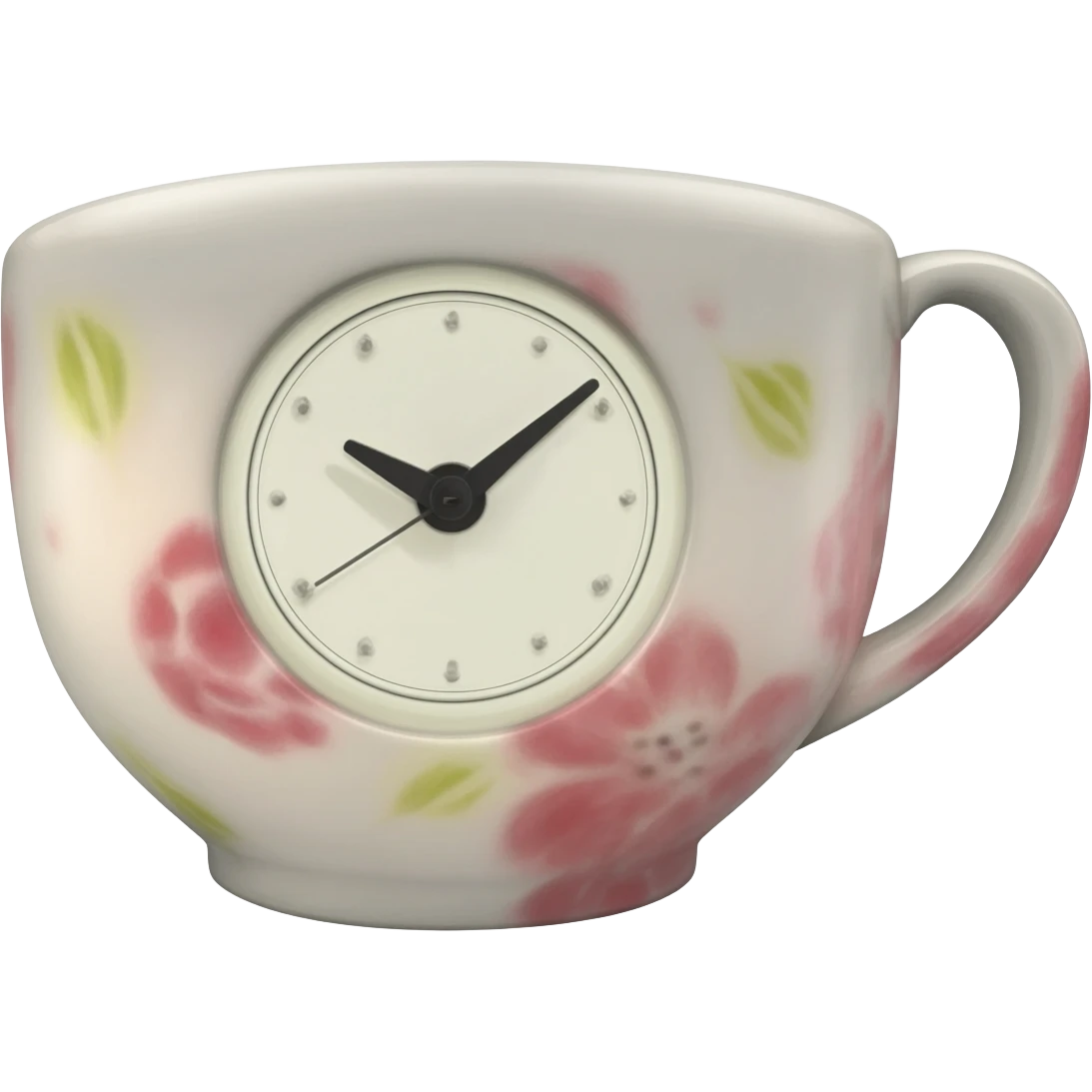 Clock that tea emoji