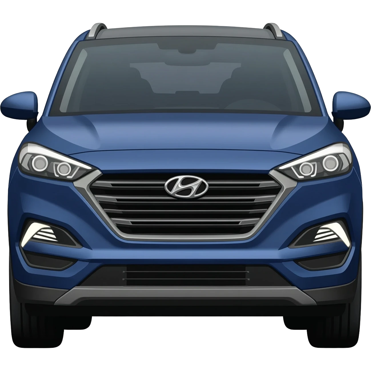 2025 Hyundai Tucson dark blue emoji