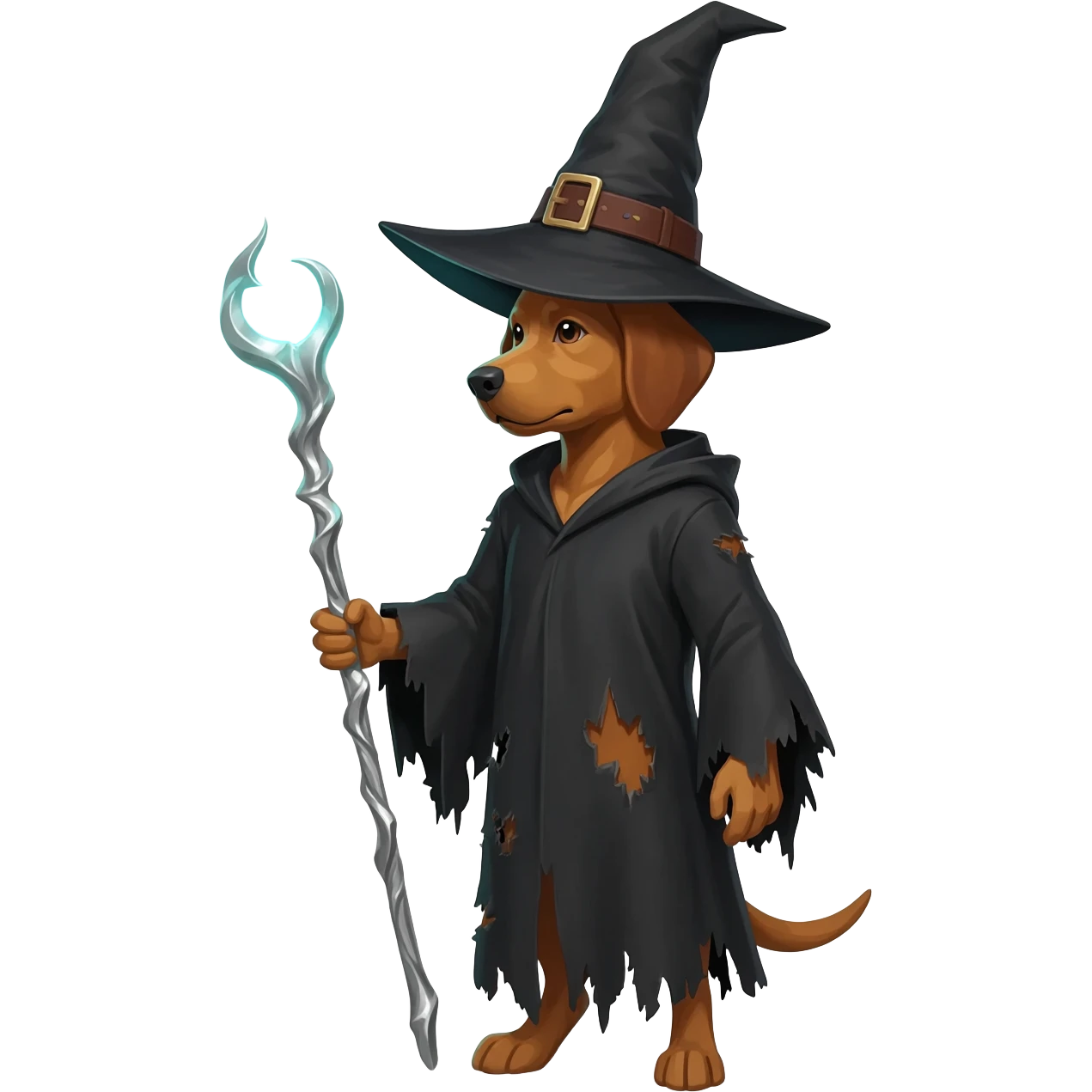Dog wizard emoji