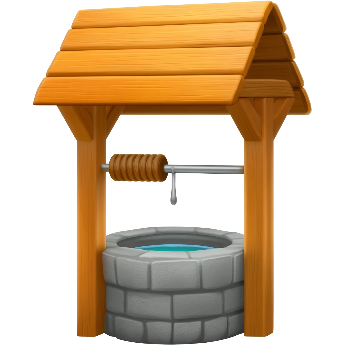Wishing well emoji