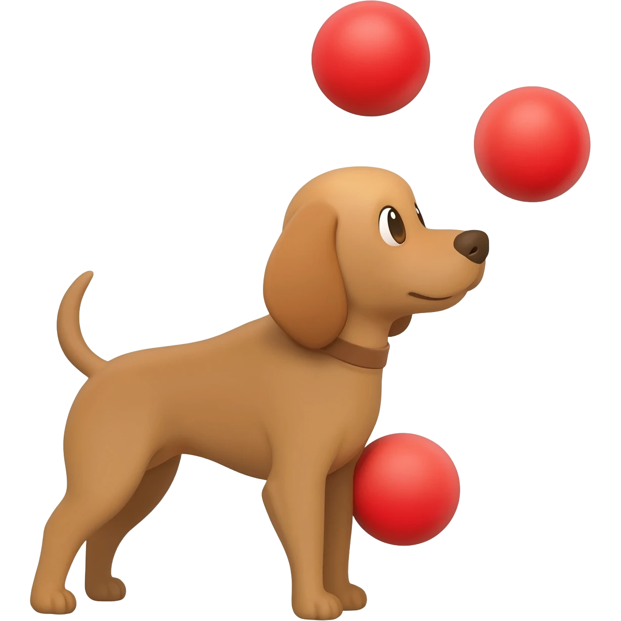 juggler dog emoji