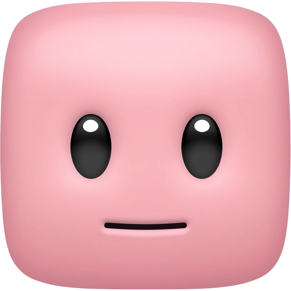 Light pink came facing forwardra emoji