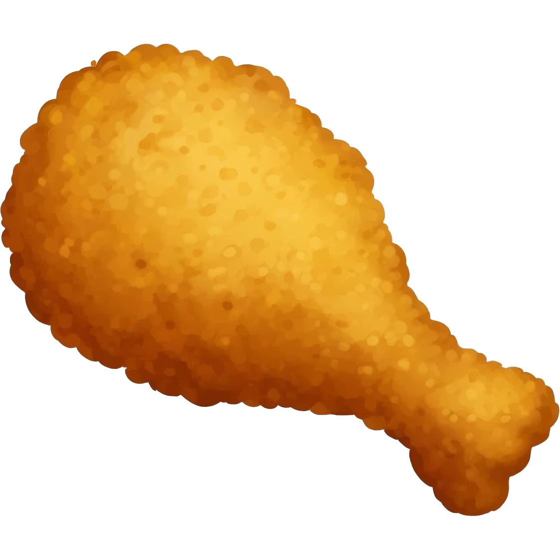 fried chicken leg emoji