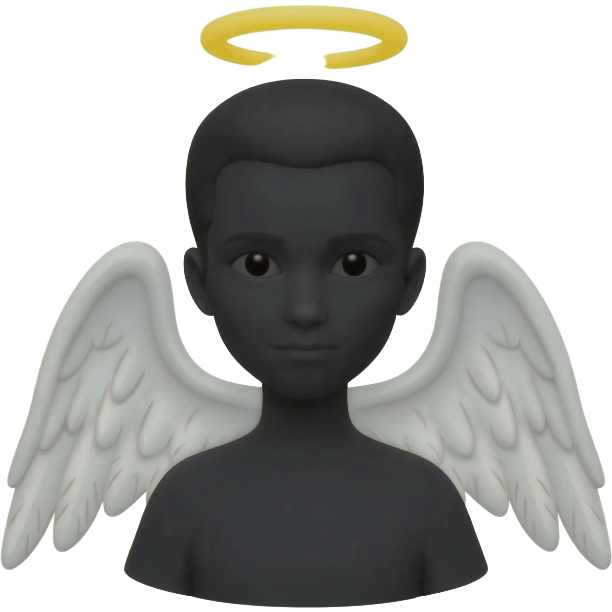 black angel emoji