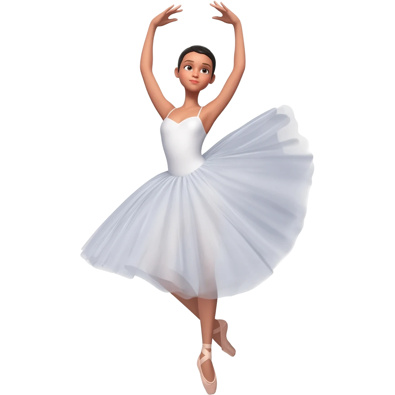 ballerina with tutu emoji